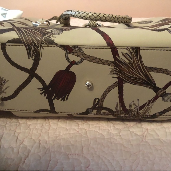 Brighton Ferrara Tassel Print Leather Tote - Picture 6 of 8